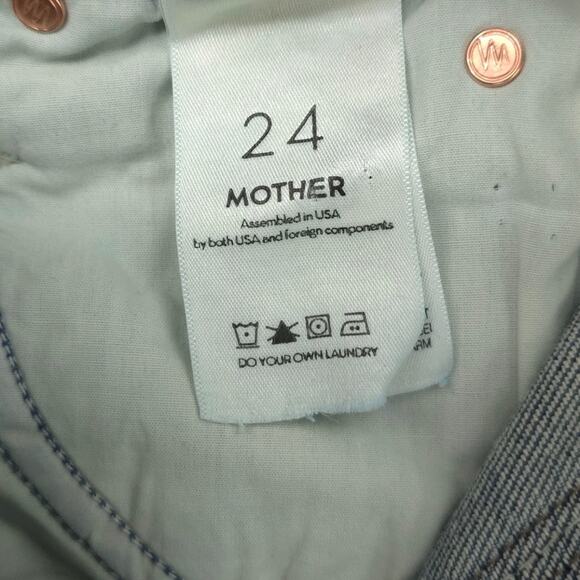 MOTHER Classic Denim Wide Leg Jeans - Picture 9 of 12